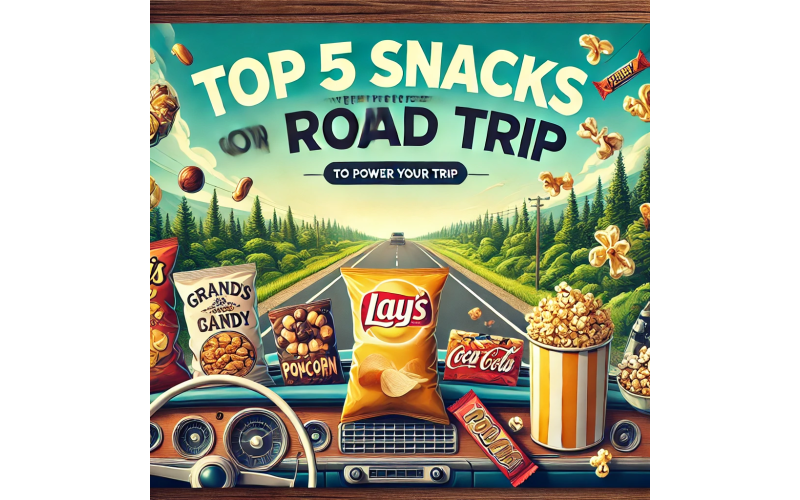 Top 5 Snacks to Power Your Road Trip