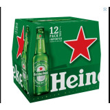 Heineken Original Netherlands Lager Import Beer, 12 Pack, 12 fl oz Bottles, 5% ABV