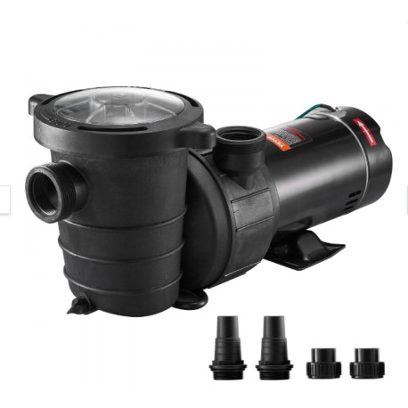 Swimming Pool Pump 1.5HP 115V 1100W, Single Speed Pumps