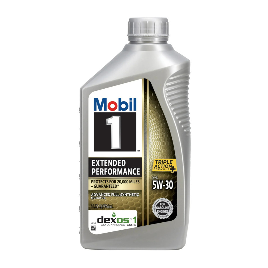 Mobil 1 Extended Performance Full Synthetic Motor Oil 5W-30, 1 Quart