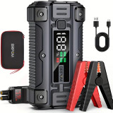 6000A Peak 26800mAh Car Jump Starter, 12V Auto Booster Battery Charge