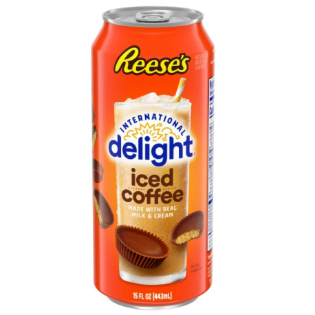 International Delight Ready to Drink REESE'S Iced Coffee, 15 fl oz, Made with Cow Milk