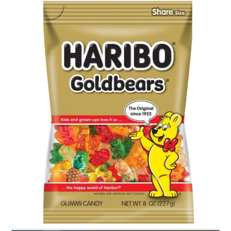 HARIBO Goldbears Original Gummy Bears,